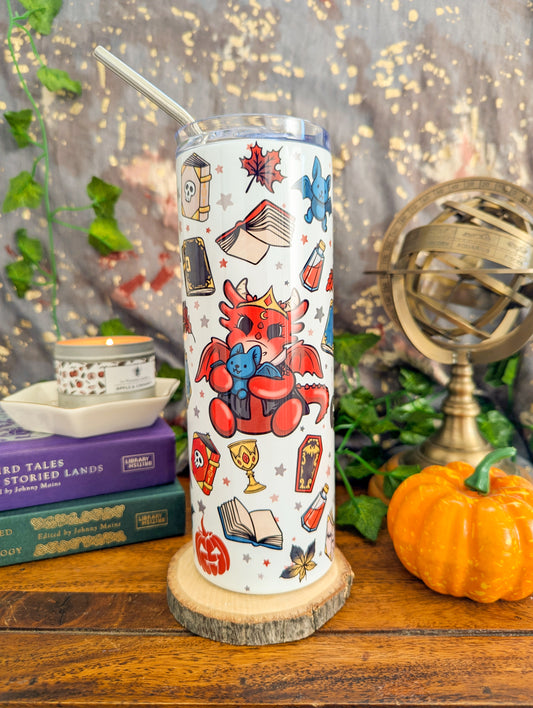 Vampire Dragons Slim Tumbler