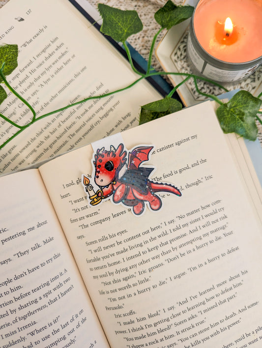 Dracwyn Vampire Dragon Magnetic Bookmark