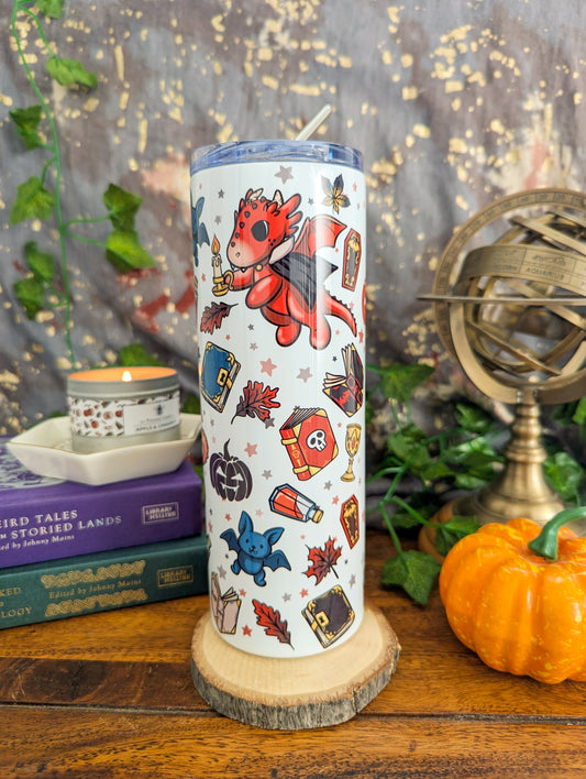 Vampire Dragons Slim Tumbler