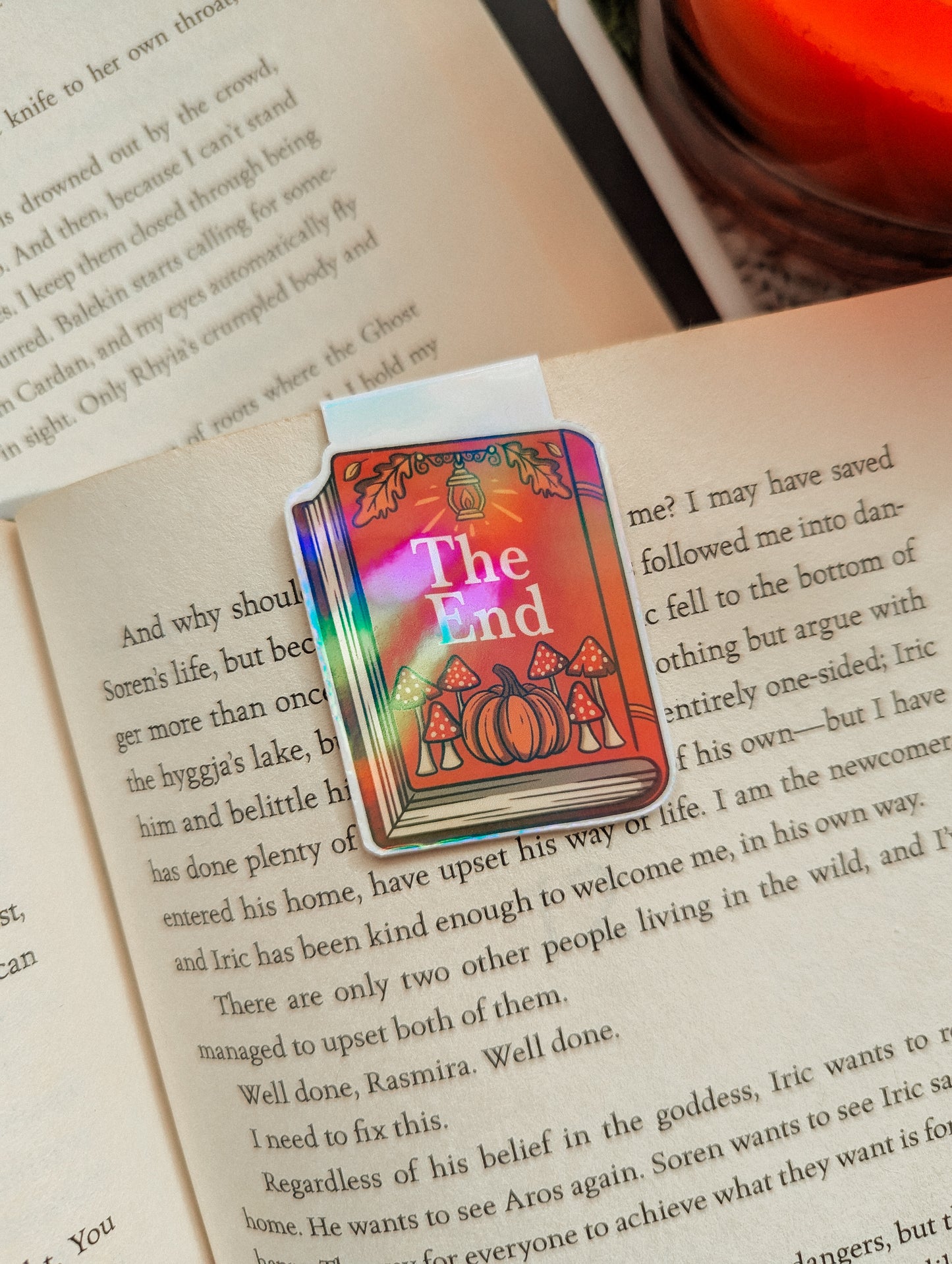 Cosy Reads Magnetic Bookmark
