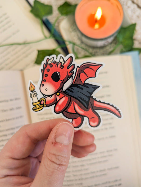 Dracwyn Vampire Dragon Vinyl Sticker