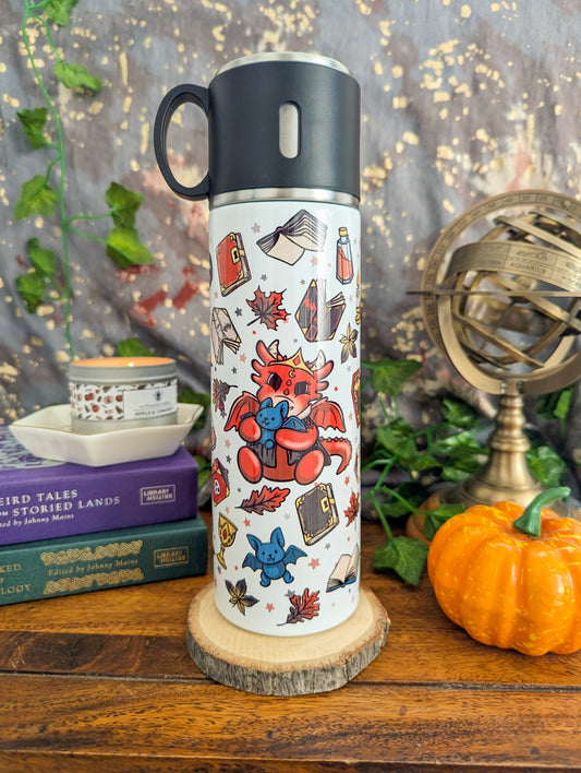 Vampire Dragons Thermos with Mug