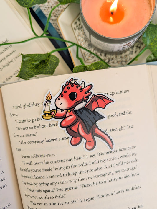 Dracwyn Vampire Dragon Vinyl Sticker
