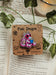 Pink Dragon Wooden Pin