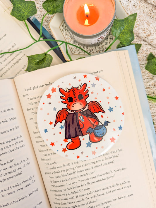 Dracwyn Vampire Dragon Ceramic Coaster