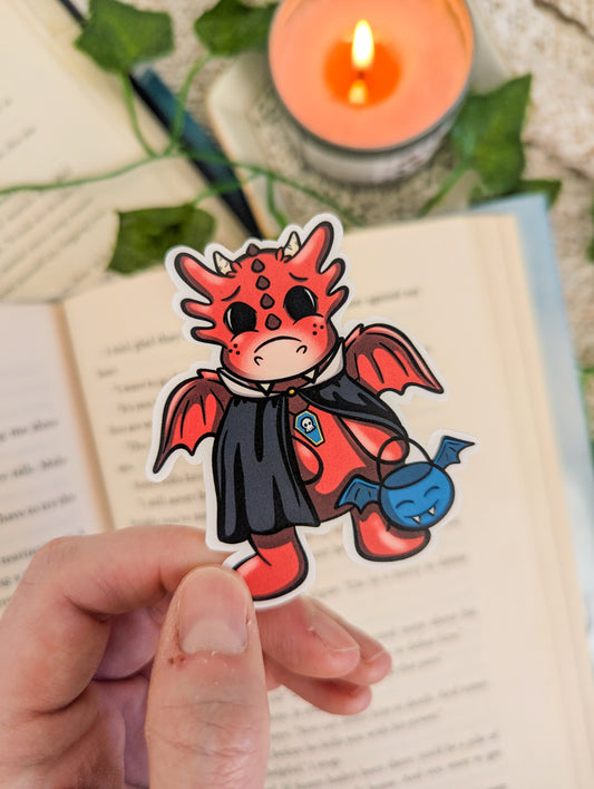 Mournel Vampire Dragon Vinyl Sticker