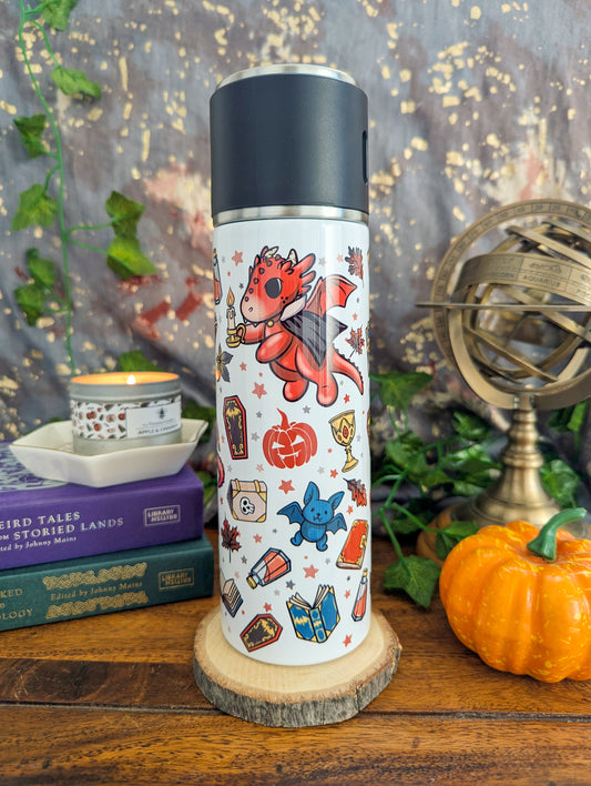 Vampire Dragons Thermos with Mug