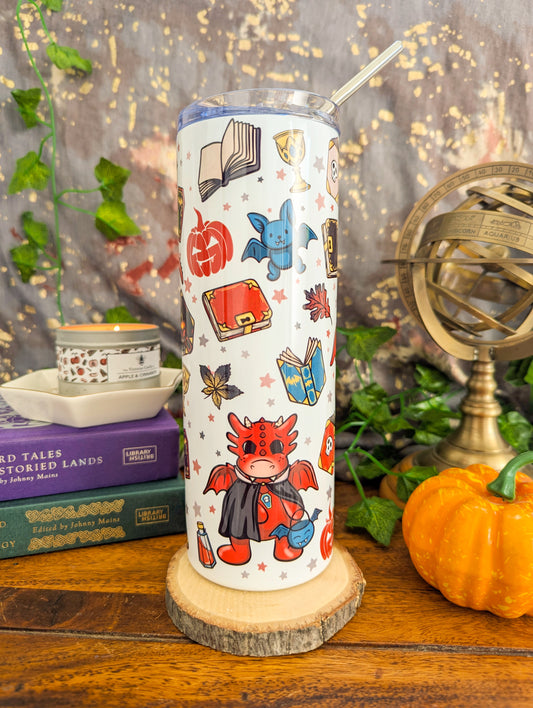 Vampire Dragons Slim Tumbler
