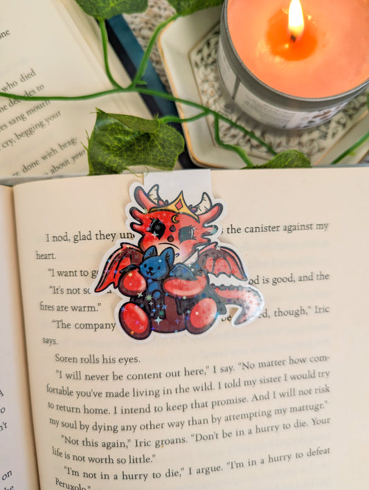 Batricia Vampire Dragon Magnetic Bookmark
