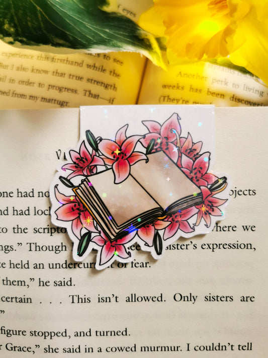 Lily Magnet Bookmark