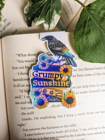 Grumpy Sunshine Magnetic Bookmark