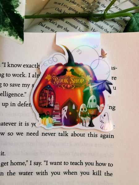 Pumpkin Bookshop Magnetic Bookmark