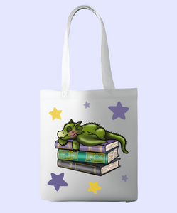 Oppsie Sleepy Dragon Tote Bag