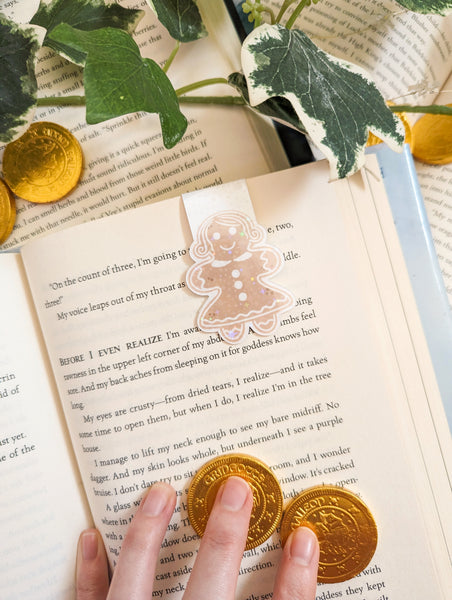 Gingerbread Lady Magnetic Bookmark