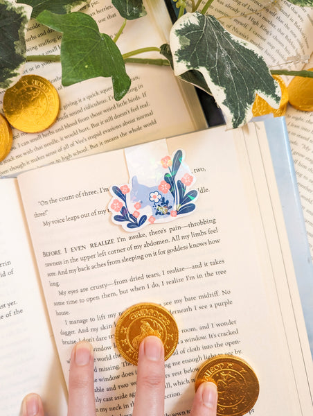 Winter Squirrel Magnetic Bookmark