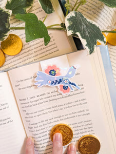 Winter Fox Magnetic Bookmark