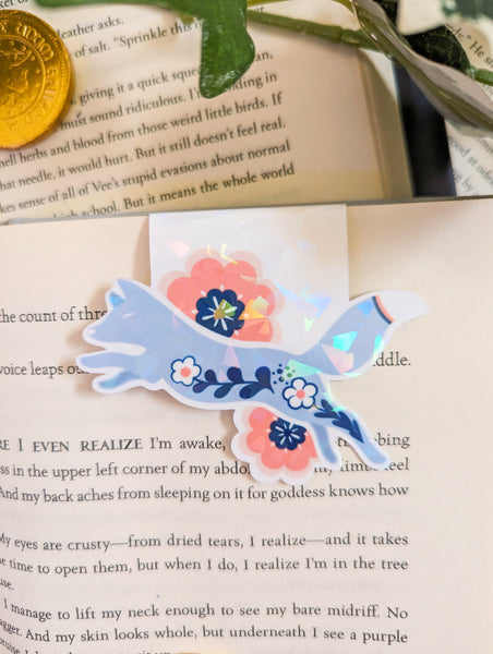 Winter Fox Magnetic Bookmark