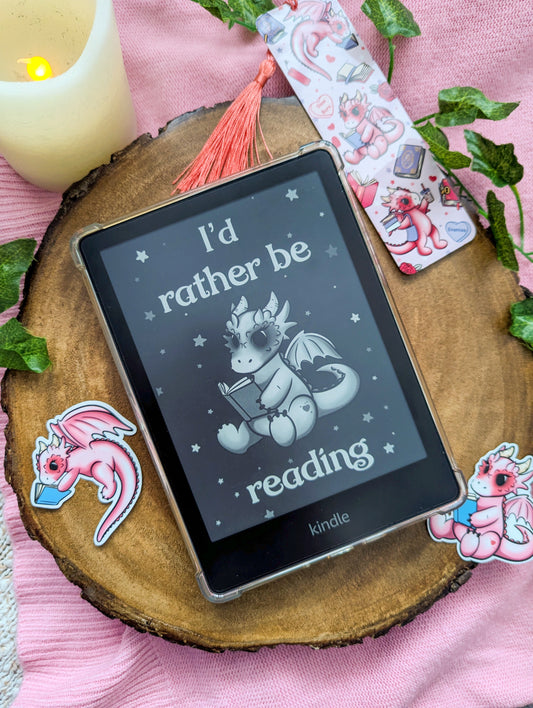 Sitting Dragon E-Reader Wallpaper