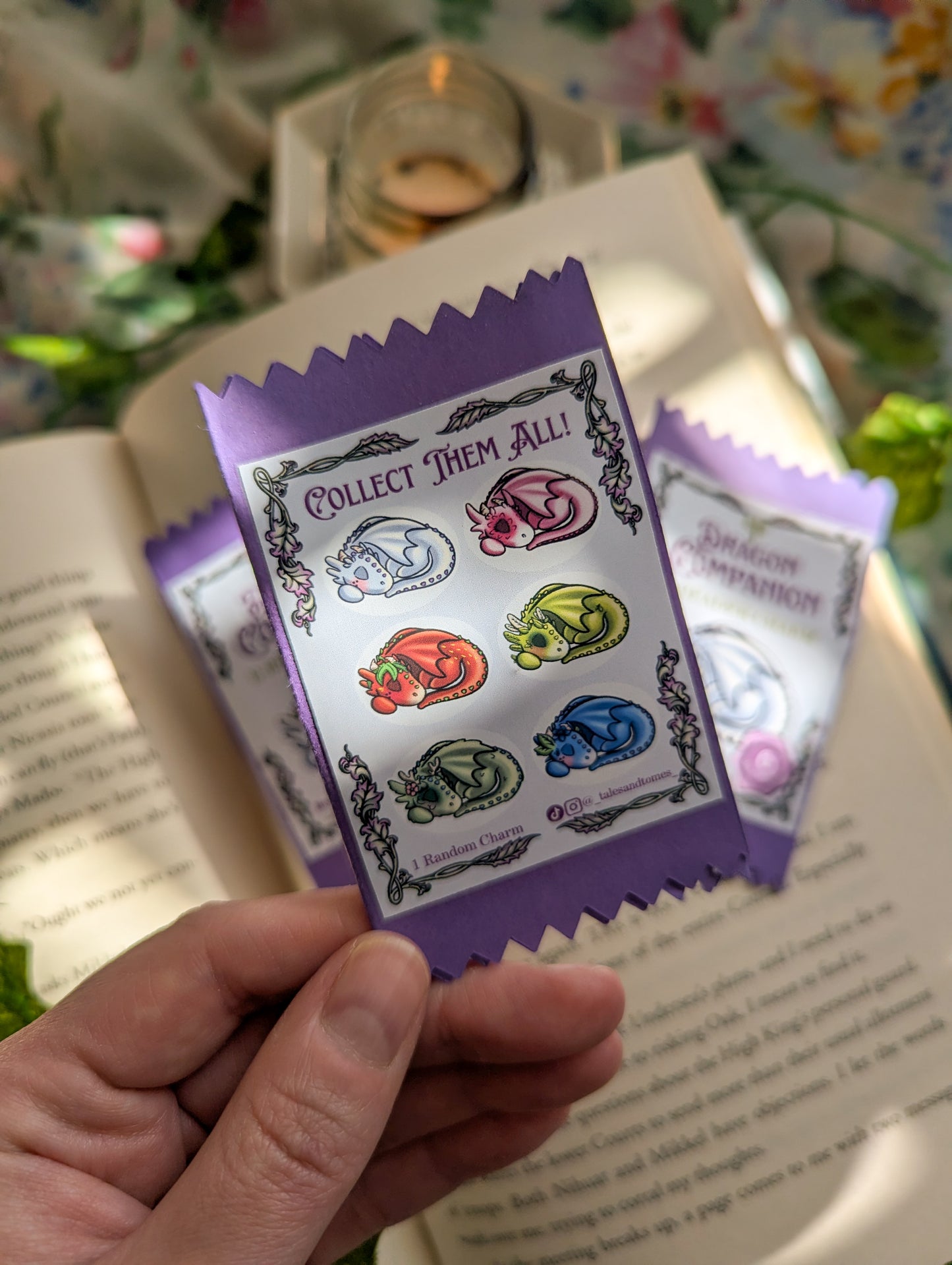 Blind Bag Dragon Companion Kindle/Phone Charm