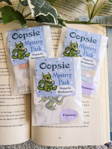 Oopsie Mystery Magnetic Bookmark Pack