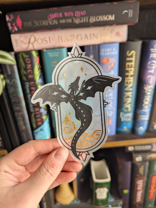 Sun Catcher Dragon Window Sticker