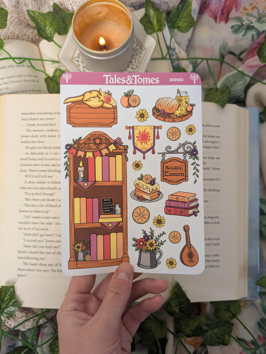 Sunshine Tavern Reading Journal Stickers