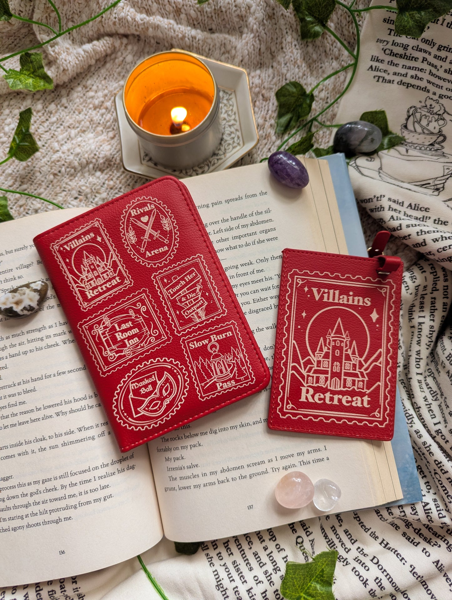 Romantasy Stamp Luggage Tag