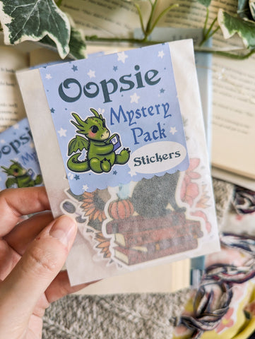 Oppsie Mystery Sticker Pack