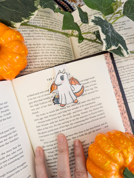 Spooky Dragon 3 Magnetic Bookmark