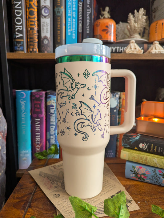 Preorder Romantasy Dragons 40oz Tumbler