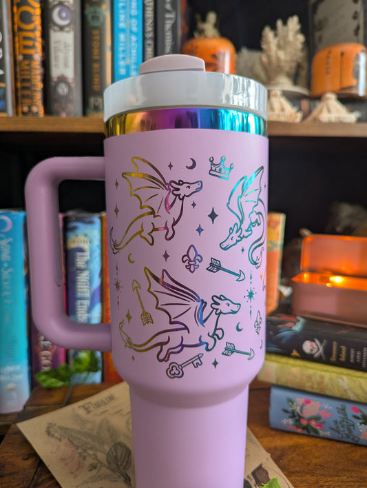 Preorder Romantasy Dragons 40oz Tumbler