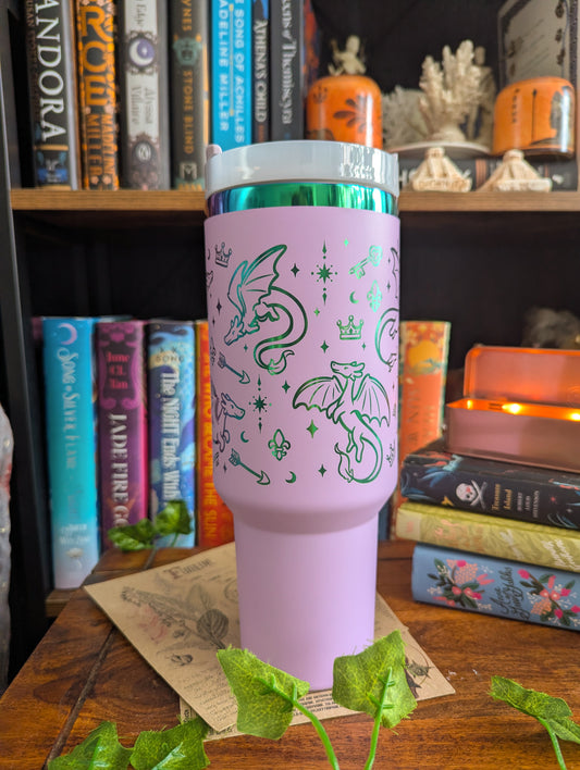 Preorder Romantasy Dragons 40oz Tumbler