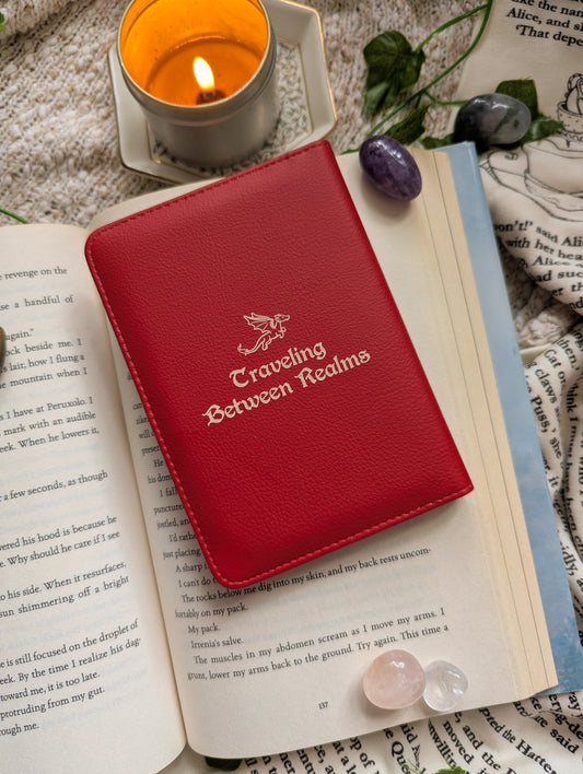 Romantasy Stamps Passport Cover