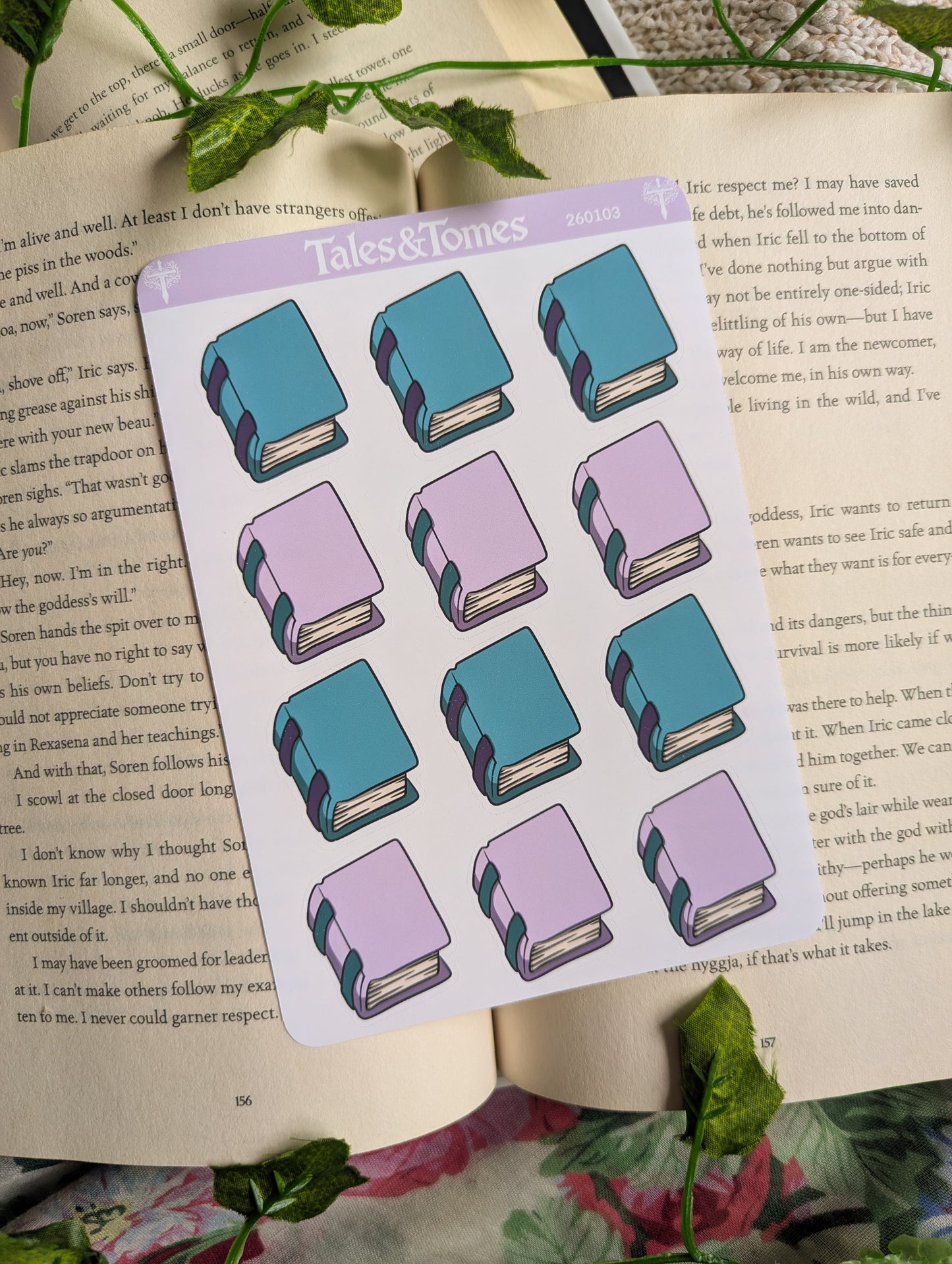 Fantasy Library Journal Stickers