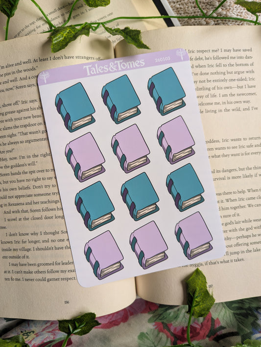 Fantasy Library Journal Stickers