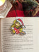 Santa Hat Dragon Magnetic Bookmark