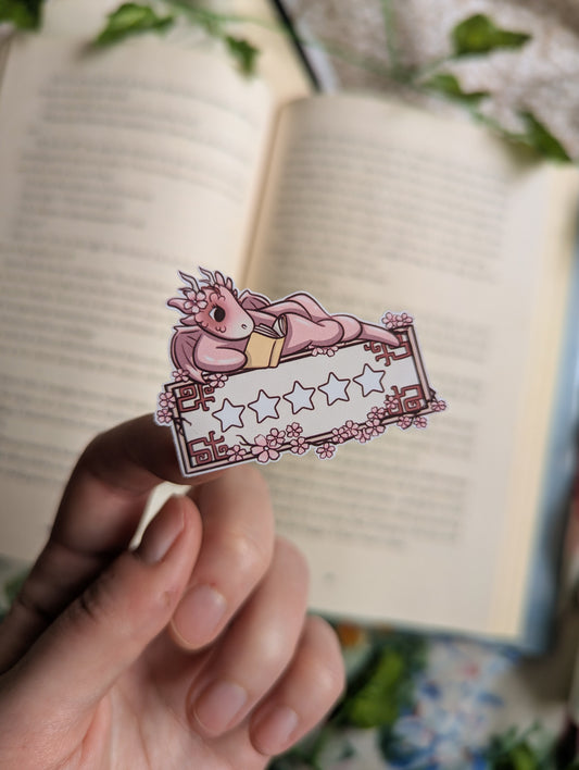 Cherry Blossom Bakery Reading Journal Stickers
