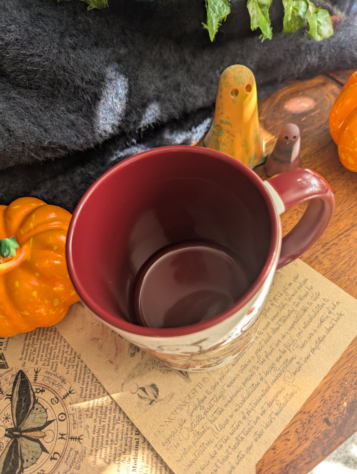 Pumpkin Dragons Ceramic Mug