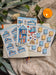 Seaside Reading Journal Stickers
