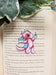 Pink Dragon Shopping Vinyl Sticker