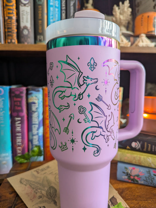 Preorder Romantasy Dragons 40oz Tumbler