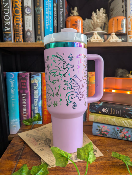 Preorder Romantasy Dragons 40oz Tumbler