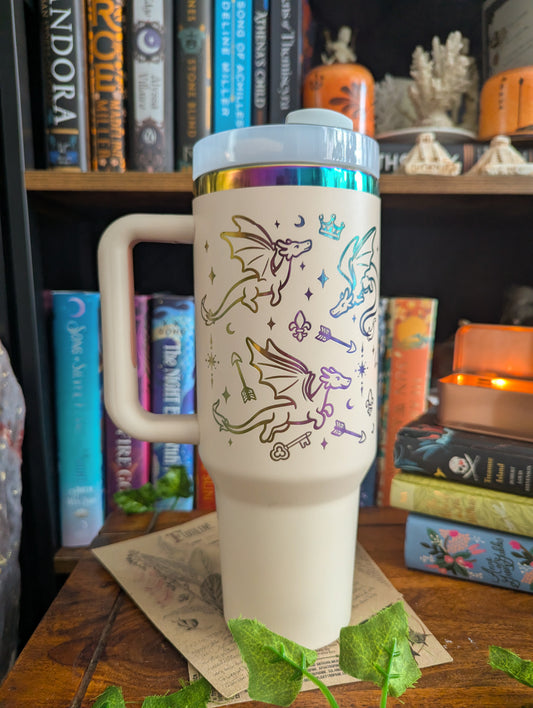Preorder Romantasy Dragons 40oz Tumbler