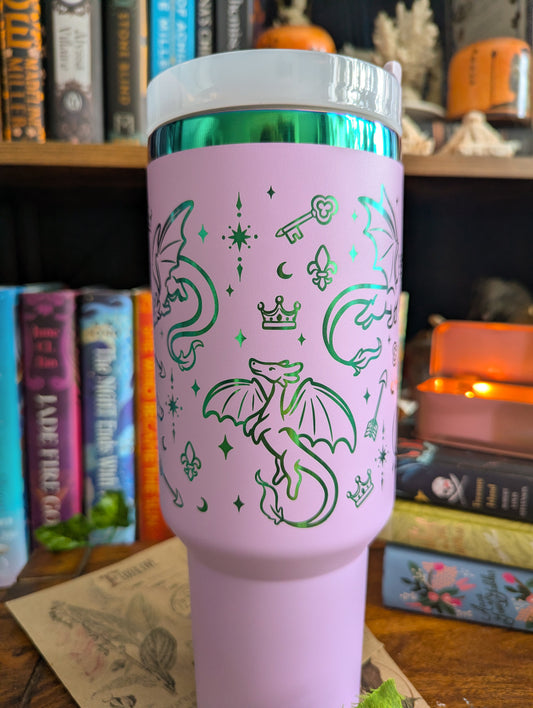 Preorder Romantasy Dragons 40oz Tumbler