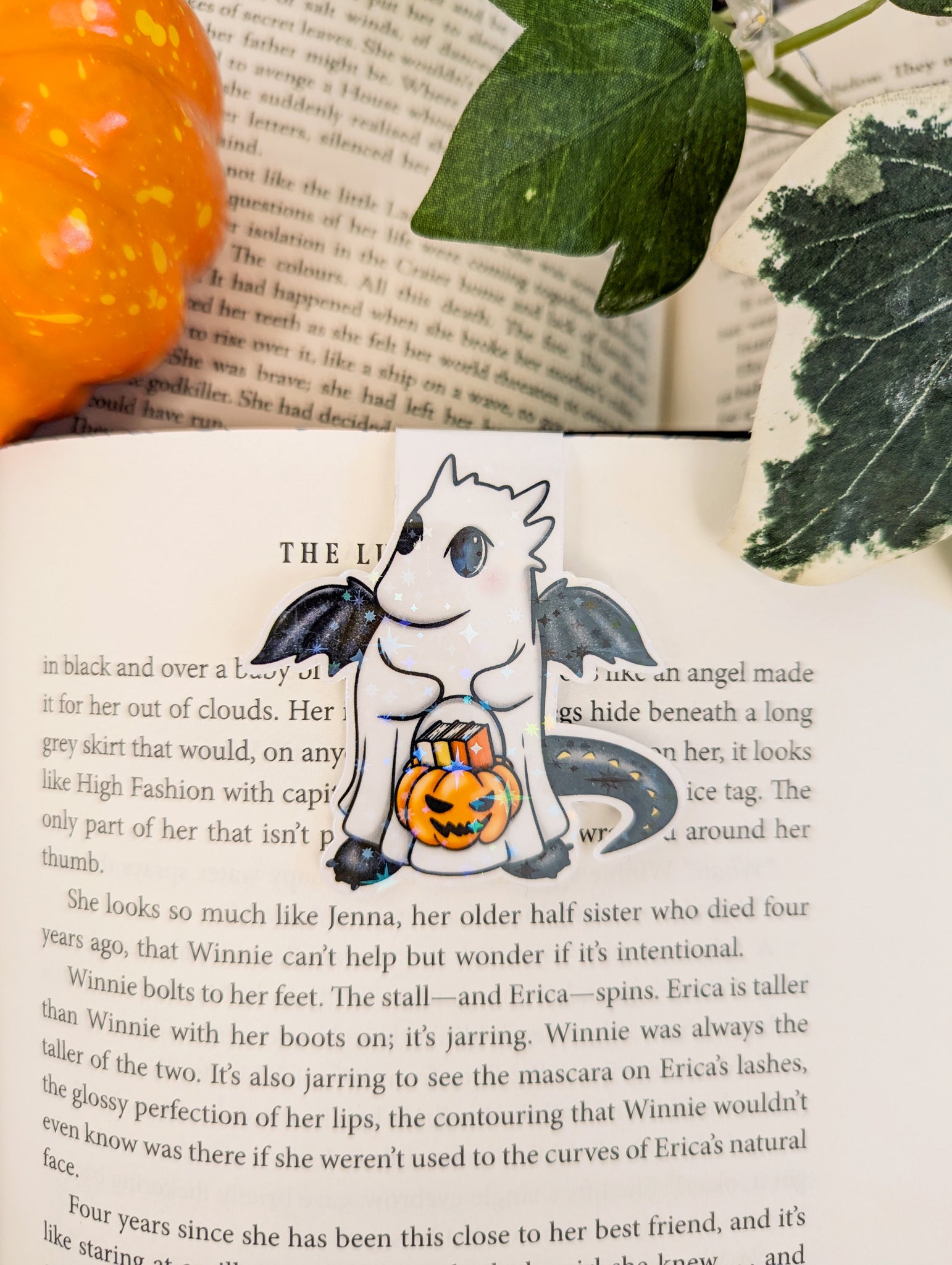 Spooky Dragon 2 Magnetic Bookmark