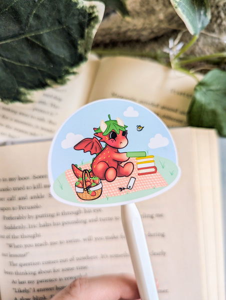 Strawberry Dragon Picnic Sticker Sheet