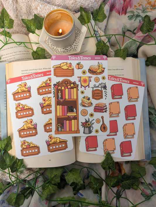 Sunshine Tavern Reading Journal Stickers