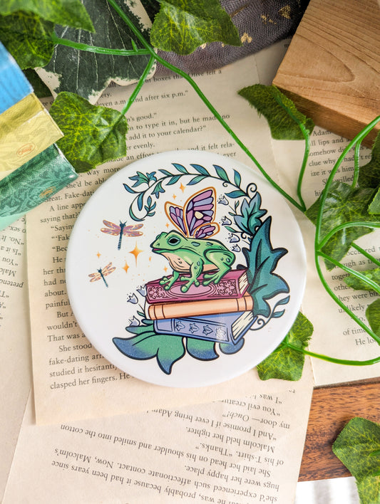 Spring Fairy Tale Ceramic Coaster