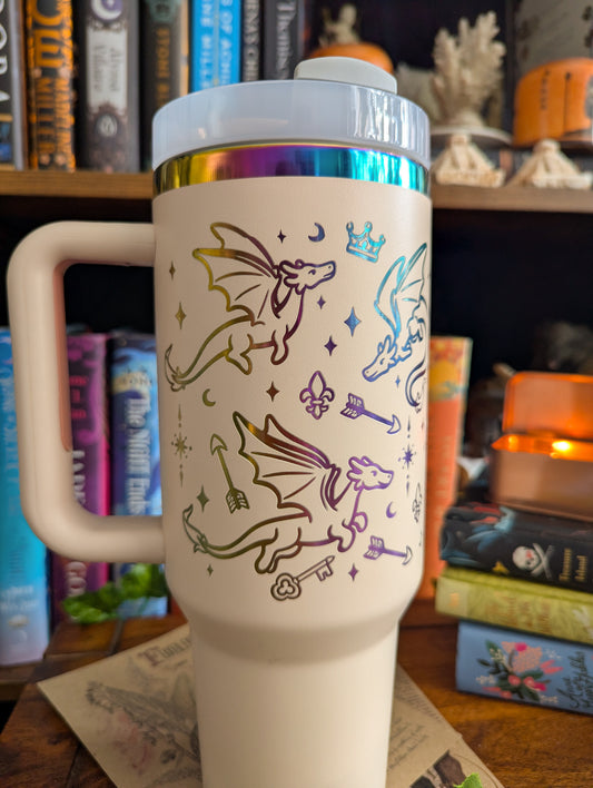Preorder Romantasy Dragons 40oz Tumbler