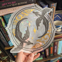 Suncatcher Dragon Window Sticker Large